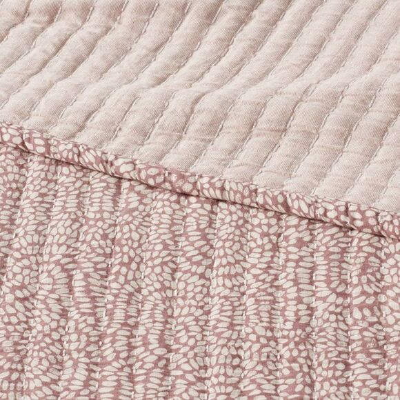 Threshold - Twin/Twin Extra Long Boho Reversible Matelasse Swi Purple - Picture 3 of 4